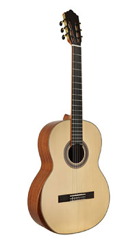 Lacuerda, Model 65 ergo, classical guitar spruce, mahogany, scale 65 cm, matt finished