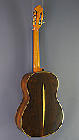Antonius Muller luthier guitar cedar, rosewood, year 2016, back view