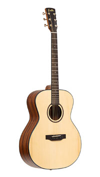 Crafter Lite G16, satin finished acoustic guitar in Grand Auditorium shape with solid spruce top and mahogany on back and sides
