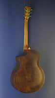 Merida Diana, vintage matt lackierte Westerngitarre in Jumbo Form, Rückansicht